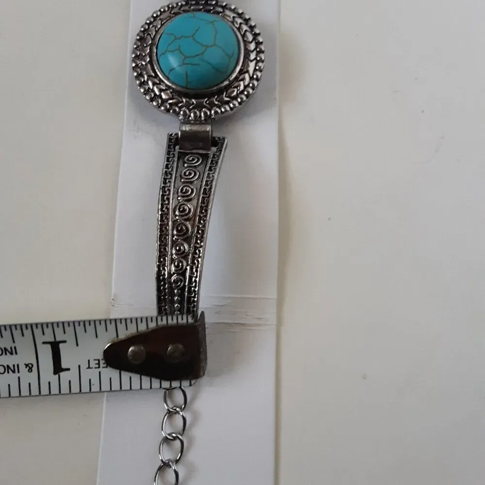 Western Style Silver Tone Women's Bracelet